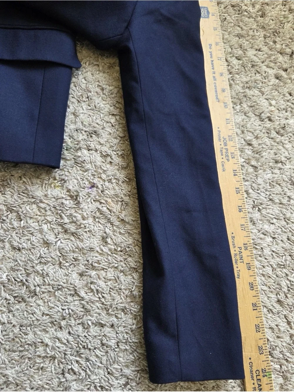 J. Crew Women's Navy Blazer with Gold Buttons 2